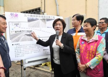 彰縣府投入1,769萬元 　改善南彰危險路段及道路不平