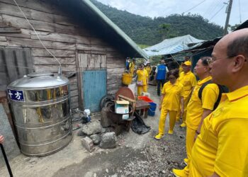 無極三竹宮慈善基金會捐贈卓溪鄉水塔與施工費 義行可風