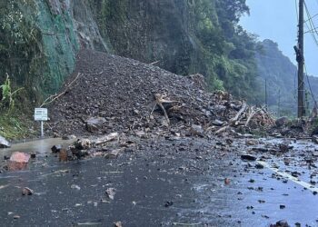 北橫台7牛鬥路段坍方　預定10/25中午搶通