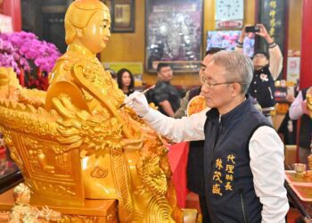 南方澳南天宮金媽祖開光 護佑國泰民安風調雨順