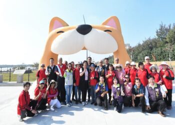 為提升西濱沿海觀光遊憩　王惠美視察「西濱慶安水道水岸遊憩公園」