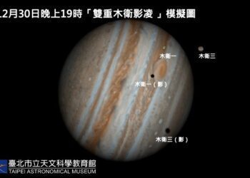 木星衝、流星雨、月掩亮星 十二月齊現冬季燦爛星空
