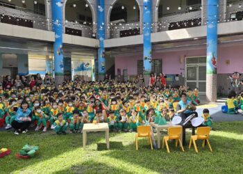 花蓮市幼喜迎端午 包粽划龍舟認識佳節