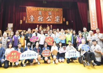 全國唯一集工藝界翹楚宴祖師爺 鹿港魯班公宴108桌工藝看桌