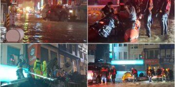 影音/鳳凰颱風與東北季風共伴 宜蘭雨量爆表釀災 蘇澳災情慘重