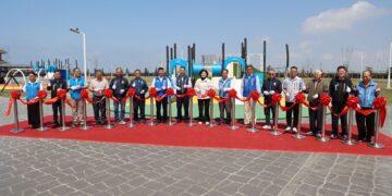 臺西鄉公所綠美化廣場落成　舒適洽公、全齡休閒共融一次滿足