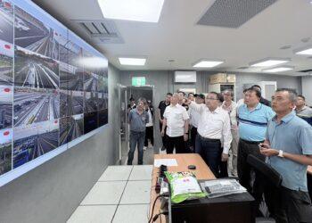 迎戰首波假日車潮！侯友宜視察淡江大橋疏導措施 打造河海交會「韌性橋梁」