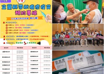籌編逾1.3億補助　宜縣帶狀疱疹疫苗開打 超過1.1萬縣民受惠