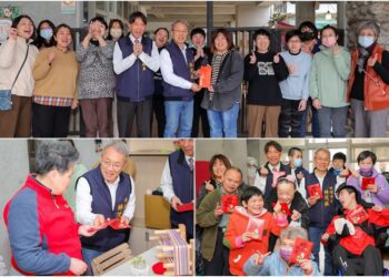 慰問社福機構　宜縣致贈春節加菜金