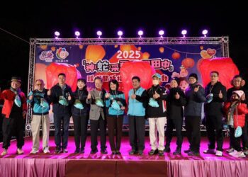 影音/2025神(蛇）采飛揚，躍田中　舉辦踩街暨祈福晚會