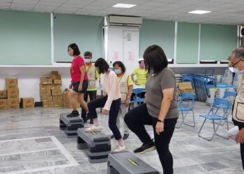 溪州鄉公所舉行體適能檢測　江淑芬熱情鼓勵所有員工積極參與