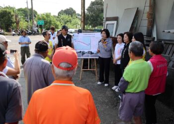 改善地方道路與橋樑瓶頸　雲林縣府與地方會勘斗南及莿桐交通建設