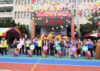 聯興國小一甲子校慶　運動場PU跑道正式啟用