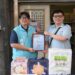 加油站長為弱勢「加油」 捐贈花蓮市實物銀行中秋禮盒