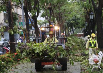 嘉義市災後復原日夜不懈　全市主要幹道全數恢復通行
