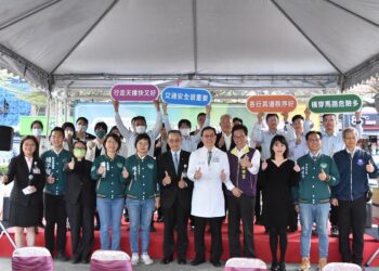 彰基癌症質子醫療大樓天橋暨地下道動工　確保病人行的安全及民眾交通的便利