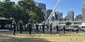 以扯鈴牽起臺澳情誼  東華附小扯鈴隊赴澳洲體育交流