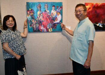 影音/建築師畫家羅榮源《玉山風華》個展 展現跨領域整合的藝術實力