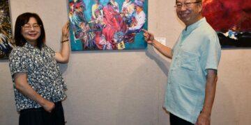 影音/建築師畫家羅榮源《玉山風華》個展 展現跨領域整合的藝術實力
