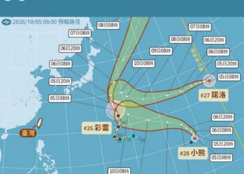 影音/20261007三颱皆遙遠對臺無影響 幾乎會在海上自生自滅