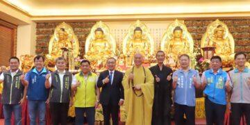 護國淨港、守護新北平安！侯友宜親臨淡水河祭大典 虔誠上香祈求四海風調雨順、全民行車大吉