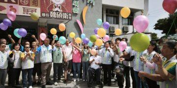 影音/永靖鄉公所無障礙電梯啟用 暨谷硯書畫會苗木之鄉聯展開幕