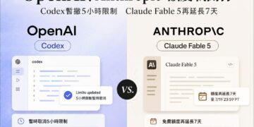 OpenAI、Anthropic 正面交鋒！Codex 暫時取消 5 小時限制　Claude Fable 5 再延長 7 天