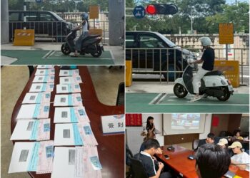 提升國際學生適應力與競爭力　聖母專校協助完成機車考照