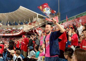 味全龍開幕戰最暖應援! 頂新和德圓夢同行40位身心障礙青年北上看球
