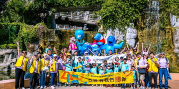 抗癌小鬥士首遊海洋公園　遠雄攜手瑞信為重症家庭圓夢