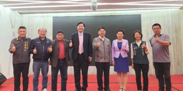 警民攜手守護台南　王正坤醫師春酒慰勞台南市警察局第一分局