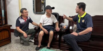 秋颱「薔琵」來襲不鬆懈 彰化榮服處加強關懷守護榮民眷平安