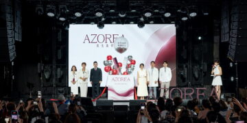 影音／梁家榕分享「凍齡」保養哲學　AZOREA霓光姿萃正式亮相
