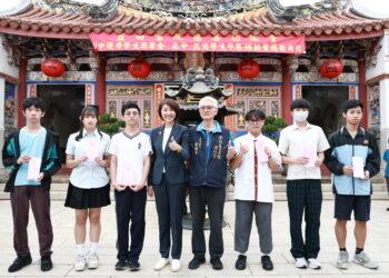 藍田墨香傳愛！書院發放159萬助學金 許淑華讚暖心力量