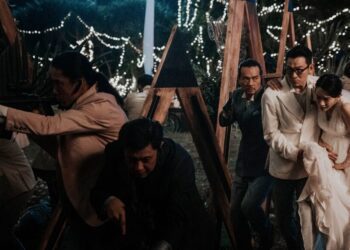 《潛行》婚禮現場變戰場 劉德華要求高 在狂風暴雨中拍了12個晚上