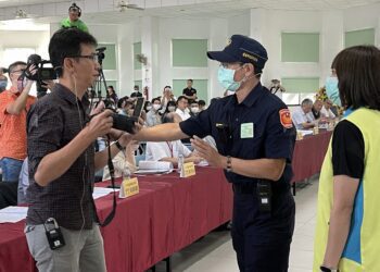 中選會辦理第16任總統副總統及第11屆立法委員選舉投開票程序模擬演練觀摩會