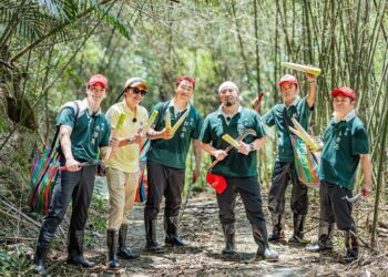 《我的明星村長》到阿里山協助採筍、籌備校慶運動會累到筋疲力盡