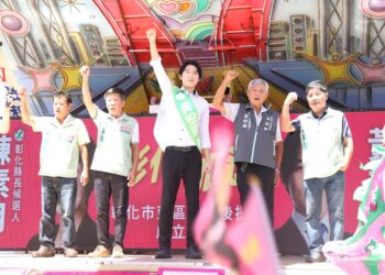 影音/陳素月黃柏瑜東區後援會成立 「少年市長」用魄力拚執行力：讓彰化加速前進