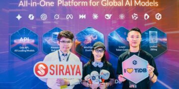 AI不只拚模型 SIRAYA 獲台灣首家 TiDB 白金級合作夥伴 深化企業 AI 基礎架構布局
