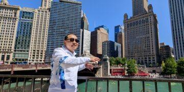 侯友宜遠征芝加哥!借鏡全球水岸典範Riverwalk 要把「城市客廳」親水美學搬回新北