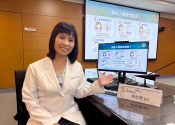 成大醫院黃怡菁醫師研究指出生殖系基因檢測能幫助乳癌病友精準防護