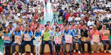 影音/田中鎮金鑽石婚表揚活動 50對伉儷齊聚共同見證攜手一生幸福印記