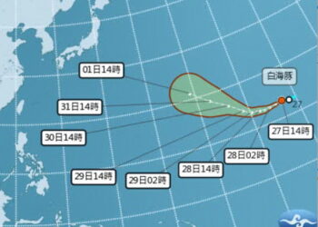 影音/20260727紅霞剛過 白海豚又冒出來