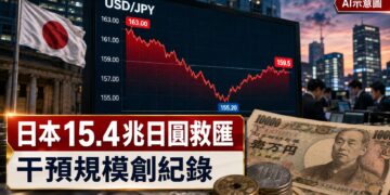 日本砸15.4兆日圓救匯創紀錄　日圓仍徘徊160關卡