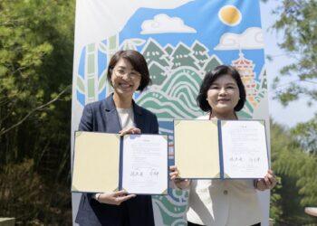 南投雲林首度跨縣攜手！許淑華、張麗善簽署MOU 打造中台灣首座「森林療癒」觀光廊帶