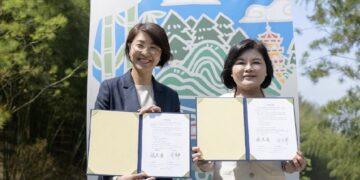 南投雲林首度跨縣攜手！許淑華、張麗善簽署MOU 打造中台灣首座「森林療癒」觀光廊帶