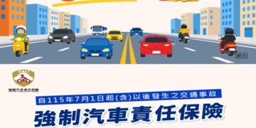 別讓強制險保障開天窗 監理站提醒車主定期確認投保效期