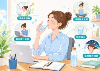 【生活新觀點】補水不只是止渴！家醫科醫師：掌握「清爽補給」兩大關鍵　忙碌生活也能自帶健康感
