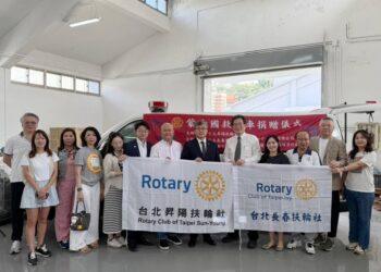 跨越三千公里的愛心！台北昇陽扶輪社捐贈救護車 馳援外蒙古偏鄉醫療