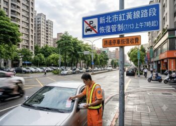 新北市紅黃線路段13日上午7時恢復管制　違規車輛將遭拖吊